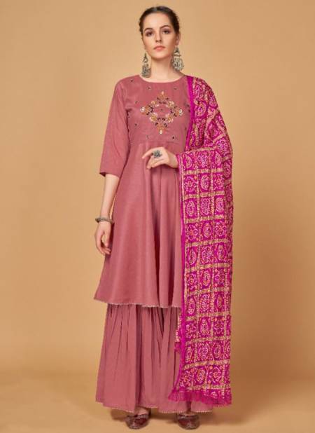 MONJOLIKA MANDIRA Latest Fancy Festive Wear Designer Silk Salwar Suit Collection